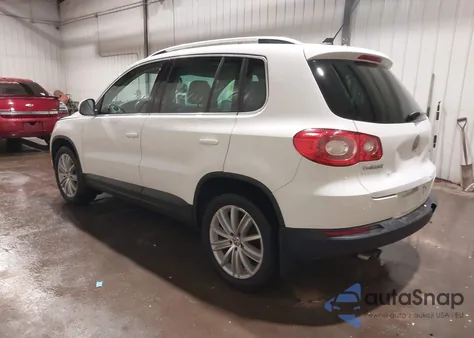 2010 Volkswagen Tiguan Wolfsburg Edition from USA, damaged, VIN WVGBV7AX2AW514358